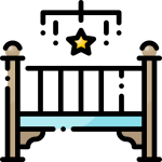 Детские шезлонги-качели и колыбельные центры