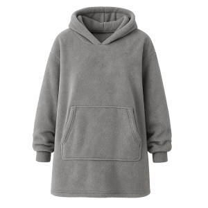 Толстовка-плед з капюшоном HUGGLE HOODIE універсальний розмір Сірий Толстовка-плед з капюшоном HUGGLE HOODIE універсальний розмір Сірий