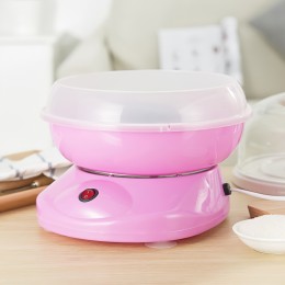 Домашній апарат для приготування солодкої вати Cotton Candy Maker рожевого кольору