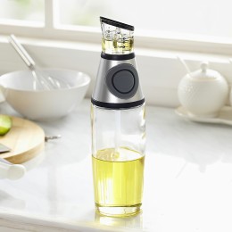 Бутылка для масла с дозатором Press Measure Oil Dispenser диспенсер для уксуса, соуса 500 мл (237)