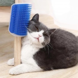  Угловая чесалка для котов Hagen Catit Self Groom, игрушка массажёр для кошек (237)