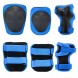Комплект ролики 8806, защита, шлем, комплект для перестановки колес (размер S 31-34) синего цвета