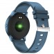 Наручные смарт часы KingWear KW19 синего цвета с измерением давления, фитнес браслет (259)