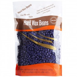 Воск горячий Hard Wax Beans пленочный в гранулах (гранулированный) для депиляции 500 г, Фиолетовый