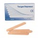 Дерев'яні шпателі одноразові для воскової депіляції, шугарінга 100 штук у коробці Tongue Depressor (В)