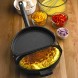Двойная сковородка для омлета Folding Omelette Pan антипригарная омлетница (212)