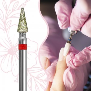 Алмазная насадка для фрезера острый конус М-001 3х7 мм фреза mART (1967) Алмазная насадка для фрезера острый конус М-001 3х7 мм фреза mART (1967)