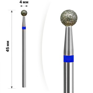 Алмазная насадка для фрезера шарик М-031 4 мм фреза mART (1967)