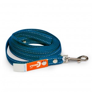 Універсальний повідець із капрону для собак з карабіном для кріплення 25 мм - 3 м, Синій (2021) Універсальний повідець із капрону для собак з карабіном для кріплення 25 мм - 3 м, Синій (2021)