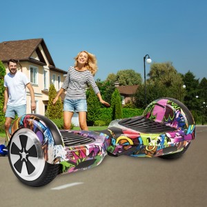 Гироборд EL-1 Новый хип хоп 6.5 дюймов самобалансировка, приложение, колонки, подсветка колес Гироборд EL-1 Новый хип хоп 6.5 дюймов самобалансировка, приложение, колонки, подсветка колес