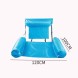 Надувне складане плаваюче крісло-гамак Swimming Pool Float Chair, Синій