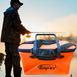 Сумка для хранения рыбы EVA Boya By 50 см с клапаном, Оранжевый (988) Сумка для хранения рыбы EVA Boya By 50 см с клапаном, Оранжевый (988)