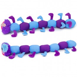 Плюшевая мягкая игрушка Poppy Playtime Собачка-гусеница, Мопс Хагги Вагги Пи Джей, 60 см 