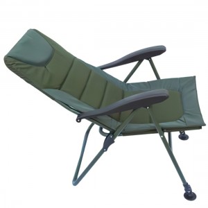 Крісло рибальське коропове BoyaBy TFC055 з підлокітниками та регульованою спинкою (988)