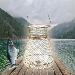 Рыболовный садок металлический 3310, диаметр 33 см (988)