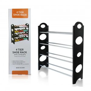 Модульный органайзер для обуви Shoe Rack 4 полки, 12 пар (205) Модульный органайзер для обуви Shoe Rack 4 полки, 12 пар (205)