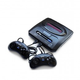 Игровая приставка Sega Mega Drive II 16 бит поддерживает 368 вариантов игр и картриджи (205)