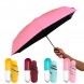 Жіноча парасолька-капсула кишенькова з механічним складанням Рожевий