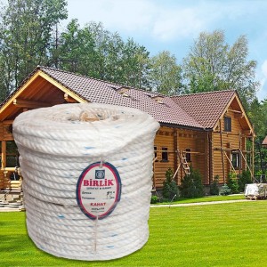 Канат полипропиленовый №83 D=16 мм 100 м (2021) Канат полипропиленовый №83 D=16 мм 100 м (2021)