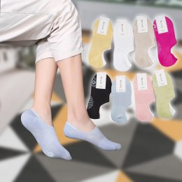 Шкарпетки сліди жіночі Золото Y218 демісезонні з силіконовими гальмами, розмір 37-42 (упаковка 10 шт)