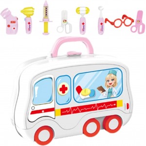 Игровой набор Счастливый доктор  Happy Doctor для детей складной сумке кейсе