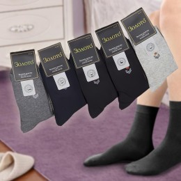 Шкарпетки чоловічі демісезонні Золото N263-4 розмір 41-47 (упаковка 10 шт), Мікс кольорів