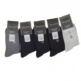 Шкарпетки чоловічі демісезонні Золото N263-4 розмір 41-47 (упаковка 10 шт), Мікс кольорів