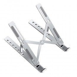 Складна розсувна пластикова регульована підставка для ноутбука та планшета Multi Position Сірий (205) Складна розсувна пластикова регульована підставка для ноутбука та планшета Multi Position Сірий (205)