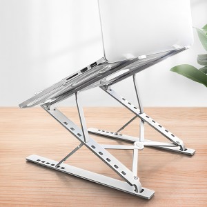 Складна розсувна пластикова регульована підставка для ноутбука та планшета Multi Position Сірий (205) Складна розсувна пластикова регульована підставка для ноутбука та планшета Multi Position Сірий (205)