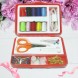 Набор для шитья insta sewing kit tasy to thread нитки, иголки, ножницы (205)