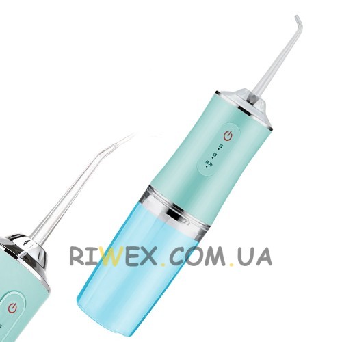 Портативний іригатор для ротової порожнини Portable Oral Irrigator 230 мл, Зелений