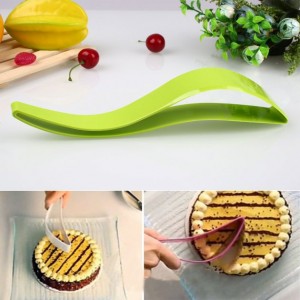 Приспособление для нарезки торта, разделитель торта, Салатовый (237)