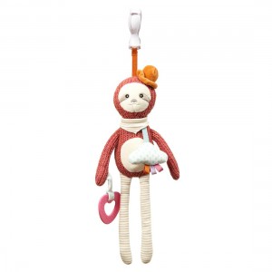 Игрушка-подвеска BabyOno 1442 Линивец Лион Маленькие друзья с прорезывателем (SB) Игрушка-подвеска BabyOno 1442 Линивец Лион Маленькие друзья с прорезывателем (SB)