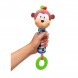 Дитяча іграшка-прорізувач з пищалкою BabyOno 619 Мавпеня Георгій, 11х22 см (SB)