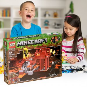 Детский конструктор Minecraft Адское подземелье 68010, 221 деталь 37х30х6см (593) Детский конструктор Minecraft Адское подземелье 68010, 221 деталь 37х30х6см (593)