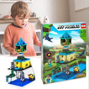 Детский конструктор Minecraft 6063 Воздушный сад сокровищ, 515 деталей (593)