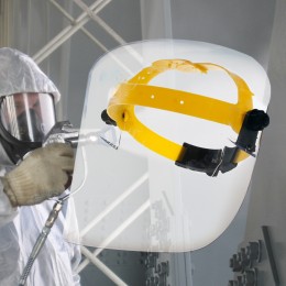 Щиток захисний КОСМОС для обличчя товщина 3,5 мм висота 31 см (JanS)