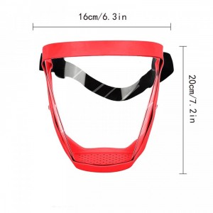 Прозора захисна протитуманна маска для всього обличчя, багаторазова (JanS) Прозора захисна протитуманна маска для всього обличчя, багаторазова (JanS)