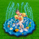 Міні надувний басейн з фонтаном, килимок для дітей