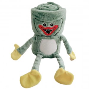 Мягкая игрушка плед Хаги Ваги Huggy Wuggy 100х80 см, Зелений (475)
