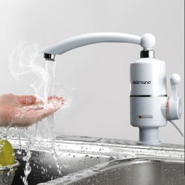 Проточний водонагрівач електричний кран Delimano Instant Electric Heating Water Faucet з нижнім підключенням