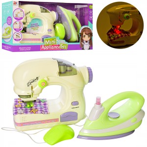 Ігровий набір побутової техніки 6700A Швейна машина та праска (IGR24) Ігровий набір побутової техніки 6700A Швейна машина та праска (IGR24)