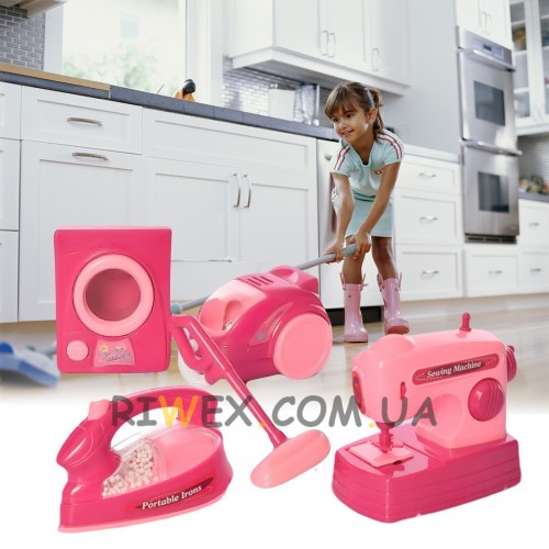Розвиваюча іграшка для дівчинки набір побутової техніки 6604-1(IGR24)