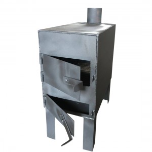 Буржуйка металева для обігріву приміщення та приготування їжі