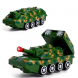 Детская военная игрушка Танк-транформер YJ388-58 со световыми и звуковыми эффектами, 19см (IGR24)