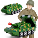 Дитяча військова іграшка Танк-транформер YJ388-58 зі світловими та звуковими ефектами, 19см (IGR24)