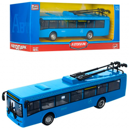 Іграшковий інерційний тролейбус 6407E металопластиковий (IGR24)