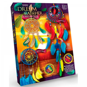 Набір для творчості ловець снів своїми руками Амулет "Dream Catcher" (IGR24) Набір для творчості ловець снів своїми руками Амулет "Dream Catcher" (IGR24)