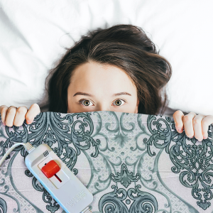 Palmiye  байкове двоспальне електропростирадло з підігрівом 120x160см, Туреччина, зелена (5)