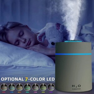 Ультразвуковий USB зволожувач Car Humidifier H2O 240 мл, Зелений